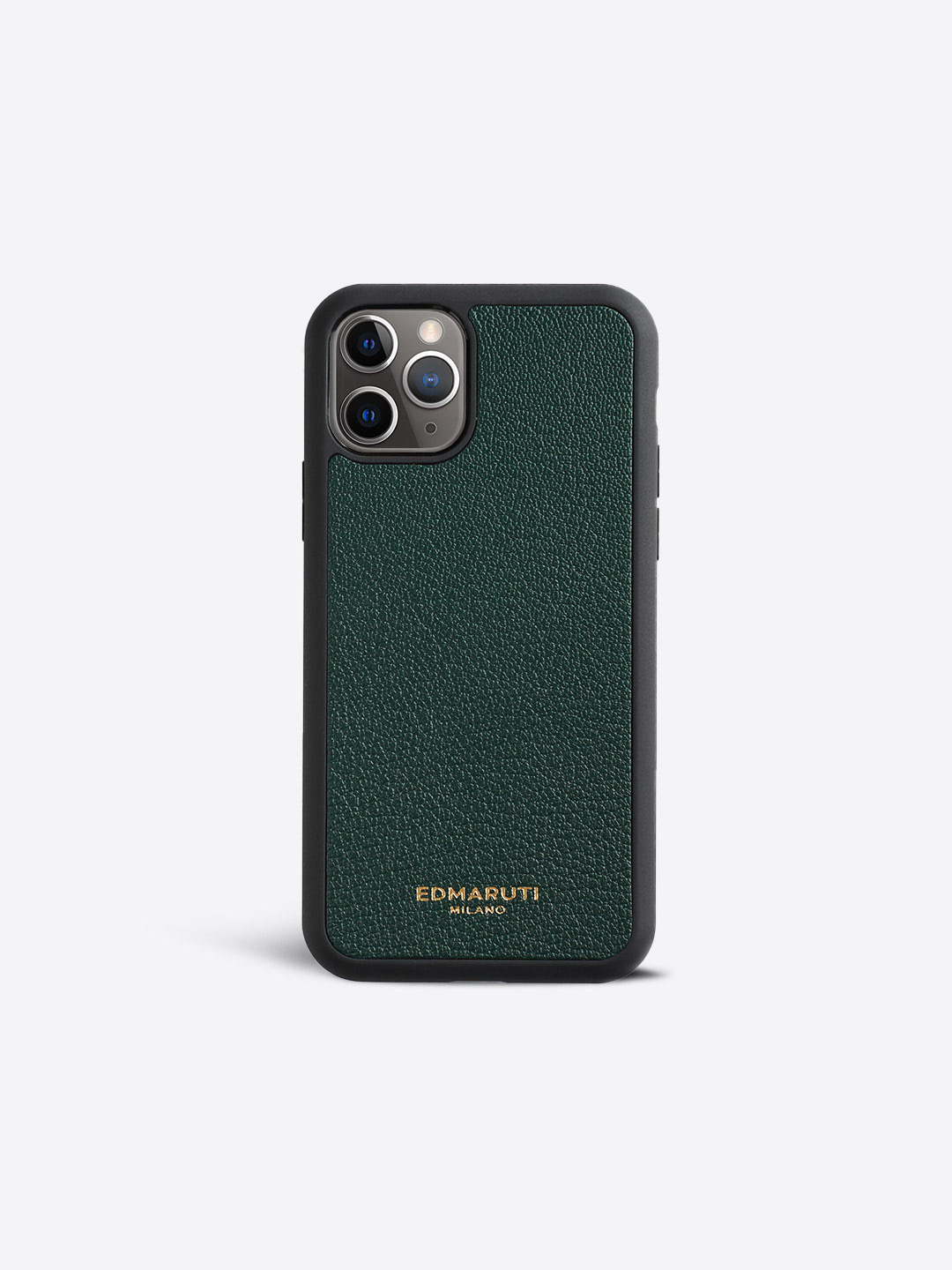 Green Chevre iPhone 11 Pro case — EDMARUTI